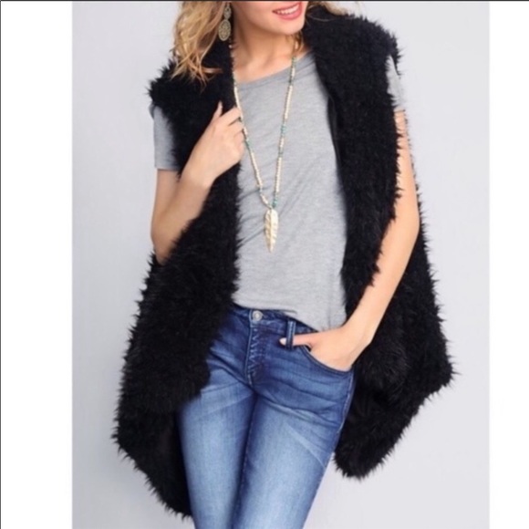Jackets & Blazers - Faux Fur Vest